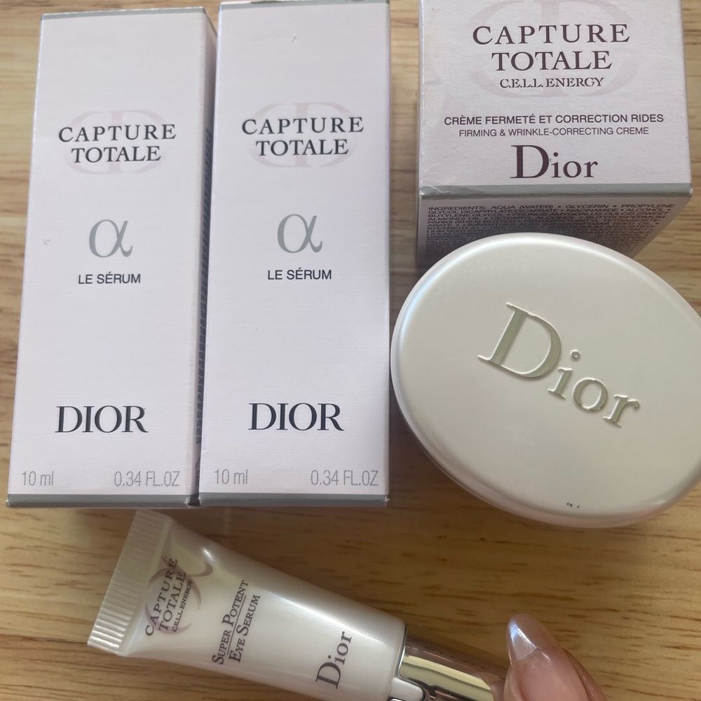 Dior Capture Totale Le Sérum and Cream Set - White